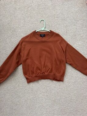 Oat New York Rust Crewneck Sweater
